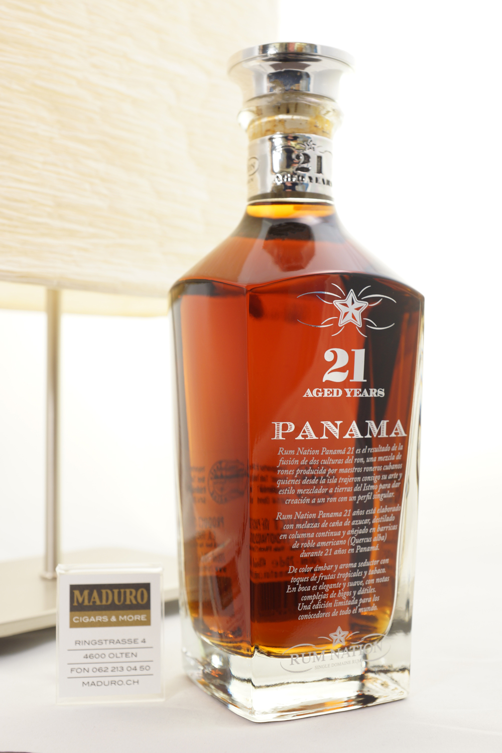 Rum Nation Panama 21 Years Maduro