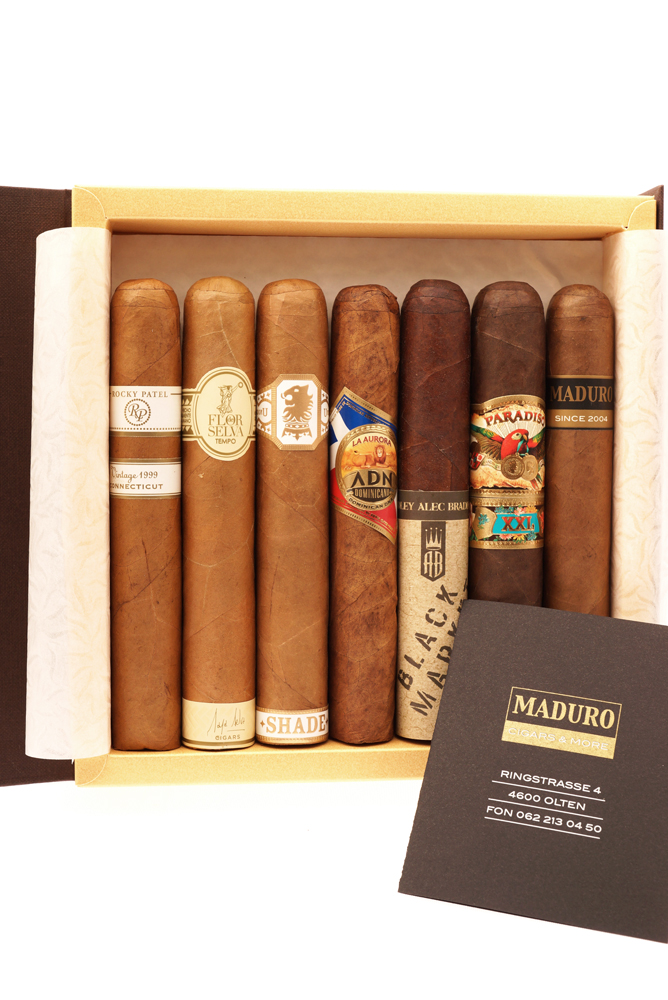Zigarren Assortiment - Magnum 7 Stück - Maduro