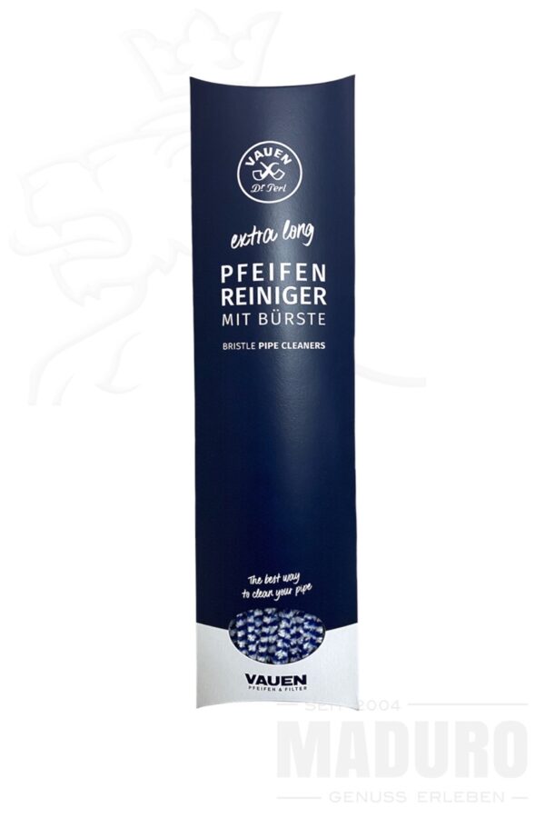 Pfeifenreiniger Vauen Bürste Blau-weiss extra lang