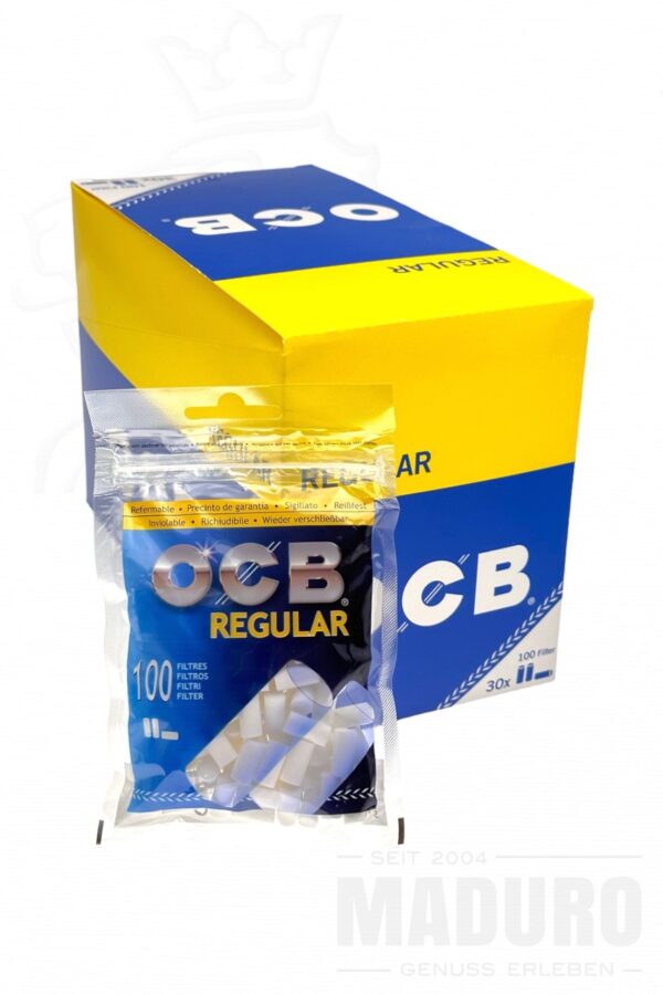 Zigaretten Filter OCB Filter Regular 8mm