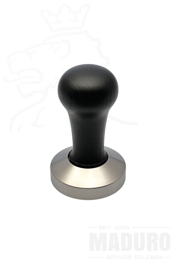 Tamper 58mm Eichen Holz Schwarz