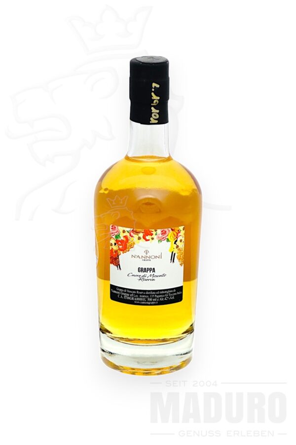 Grappa Nannoni Cuore di Moscato Riserva