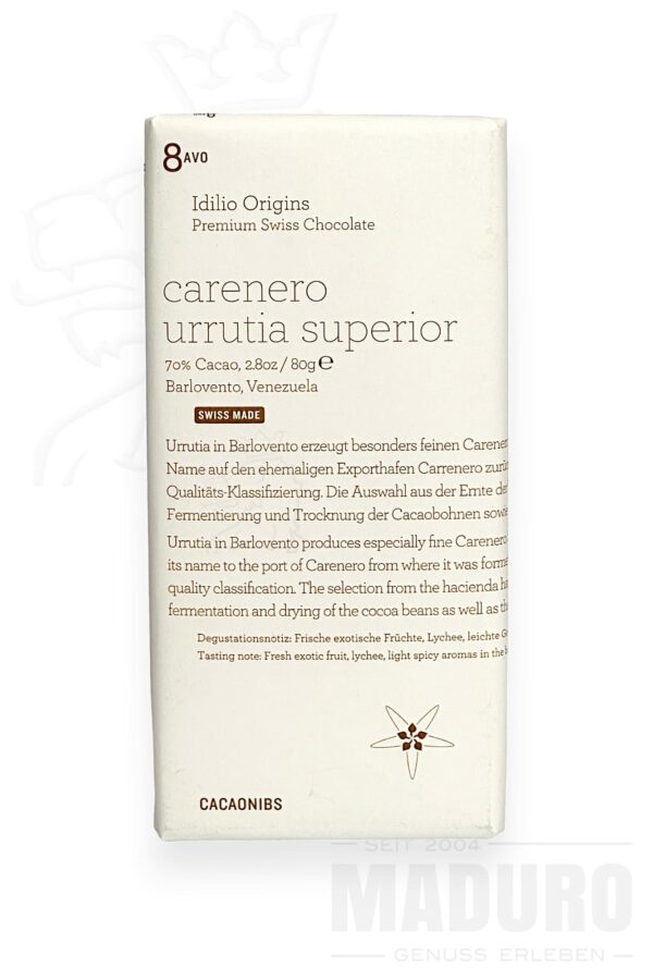 schokolade-idilio-origins-no-8-carenero-urrutia-superior-maduro