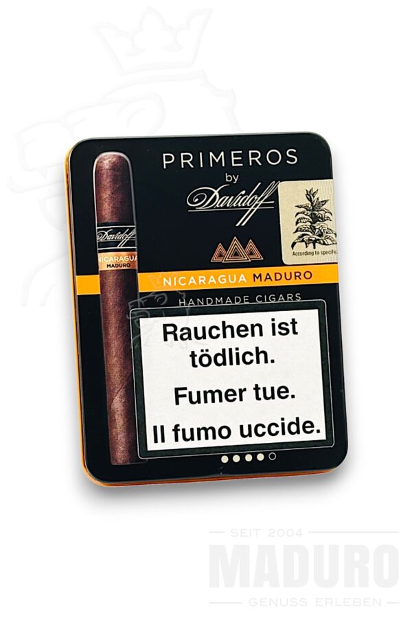 Zigarre Davidoff Nicaragua Primeros Maduro