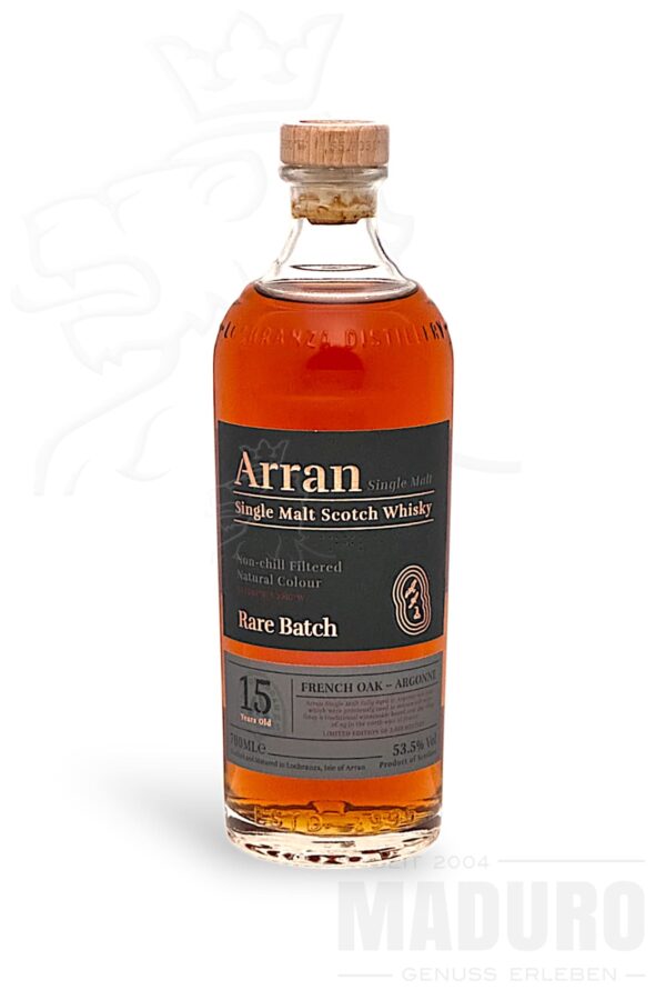Whisky Arran Rare Batch 15 Jahre French Oak Argonne