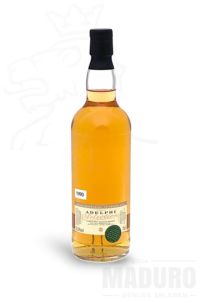 whisky-benriach-1990-23-jahre-cask-52.9%-adelphi-scotch-maduro