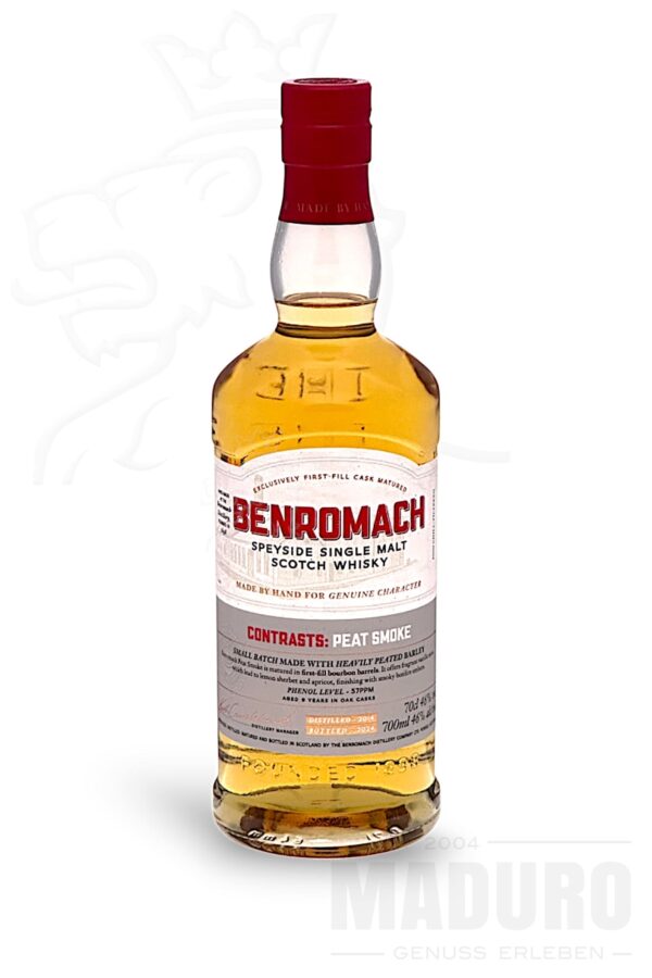 whisky-benromach-peat-smoke-contrasts-scotch-maduro