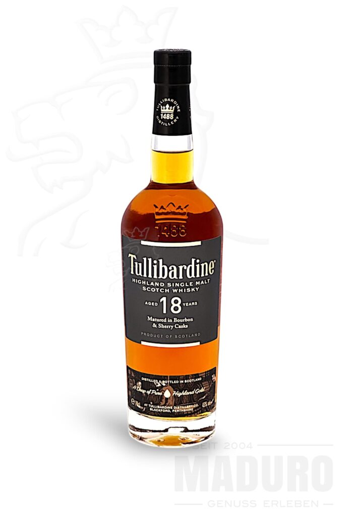 whisky-tullibardine-18-jahre-bourbon-sherry-casks-scotch-maduro